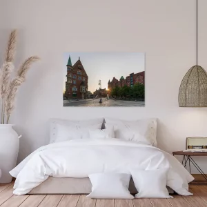 Speicherstadt Hamburg im Abendlicht